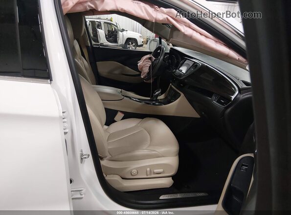 LRBFXCSAXLD108439 2020 BUICK ENVISION White Widok wnętrza z przodu