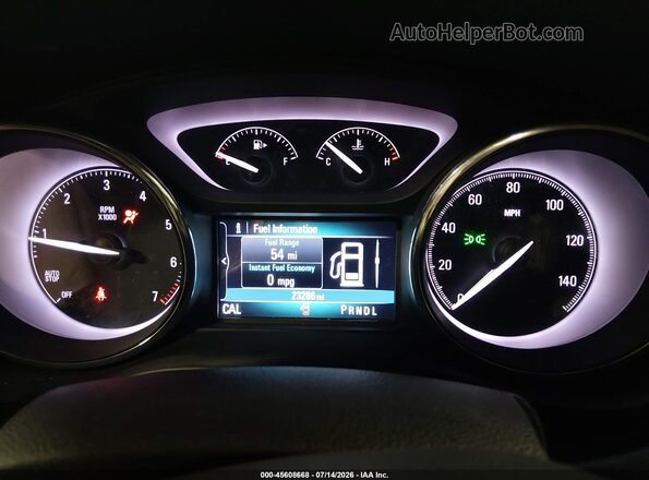 LRBFXCSAXLD108439 2020 BUICK ENVISION White Widok tylnych siedzeń