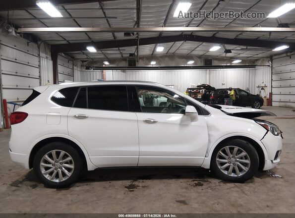 LRBFXCSAXLD108439 2020 BUICK ENVISION White Widok wnętrza z tyłu