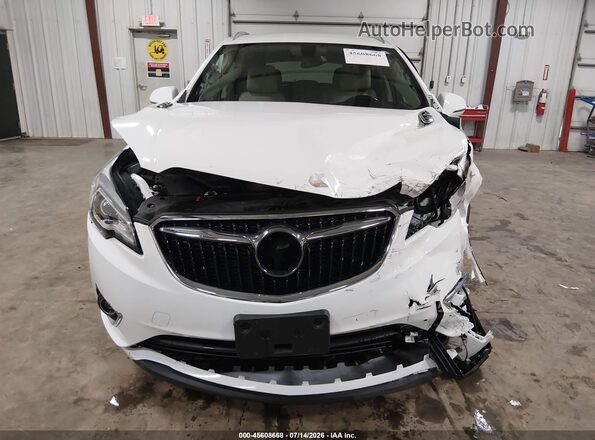 LRBFXCSAXLD108439 2020 BUICK ENVISION White Widok zestawu wskaźników