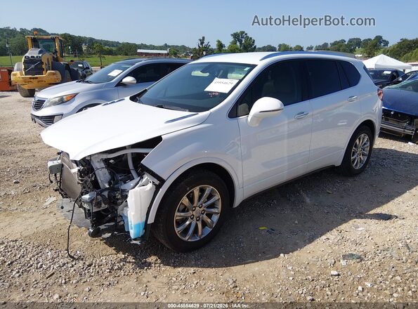 LRBFXCSAXLD225339 2020 BUICK ENVISION Белый Передняя левая четверть