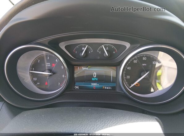 LRBFXCSAXLD225339 2020 BUICK ENVISION Белый Вид задних сидений