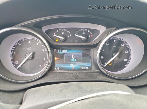 LRBFXCSAXLD230931 2020 BUICK ENVISION Белый Вид щитка приборов