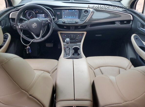 LRBFXCSAXLD230931 2020 BUICK ENVISION Белый Вид панели приборов