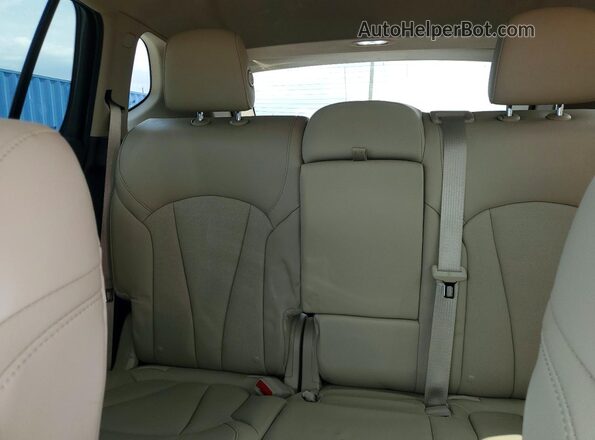 LRBFXDSA1HD012874 2017 BUICK ENVISION Red Rear seats view