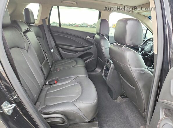 LRBFXDSA1HD013197 2017 BUICK ENVISION Black Vista interior trasera