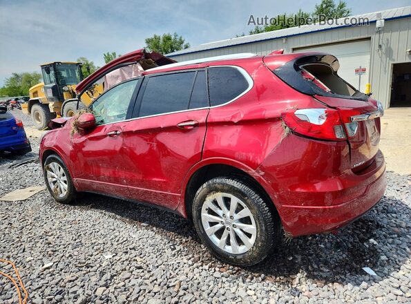LRBFXDSA1HD031473 2017 BUICK ENVISION Burgundy Հետևի ձախ