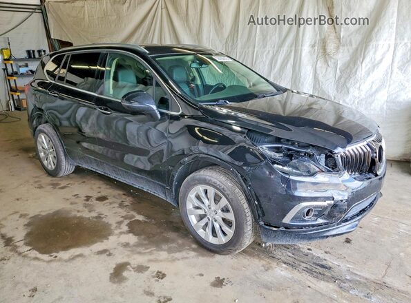 LRBFXDSA1HD090166 2017 BUICK ENVISION Black Передня права чверть