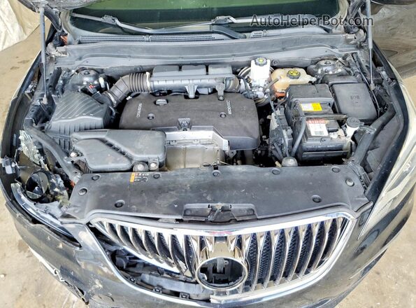 LRBFXDSA1HD090166 2017 BUICK ENVISION Black Вид підкапотного простору