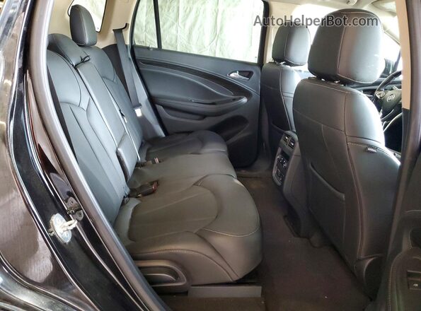 LRBFXDSA1HD090166 2017 BUICK ENVISION Black Вид задньої частини салону