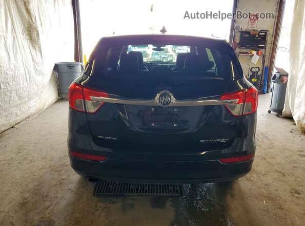 LRBFXDSA1HD090166 2017 BUICK ENVISION Black Вид ззаду