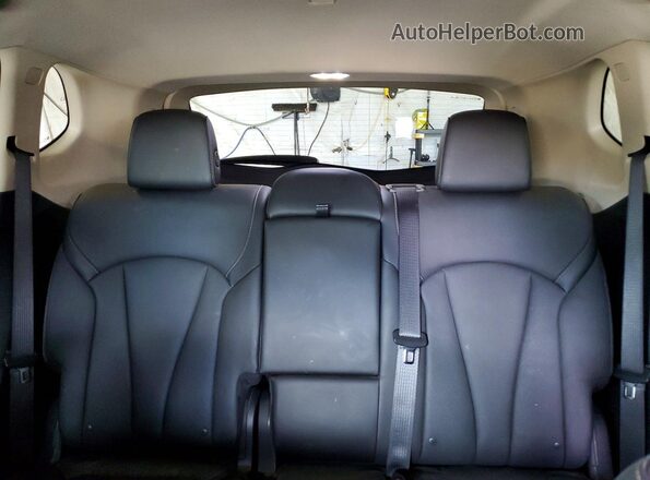 LRBFXDSA1HD090166 2017 BUICK ENVISION Black Вид задніх сидінь