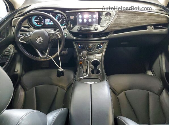 LRBFXDSA1HD090166 2017 BUICK ENVISION Black Вид панелі приладів