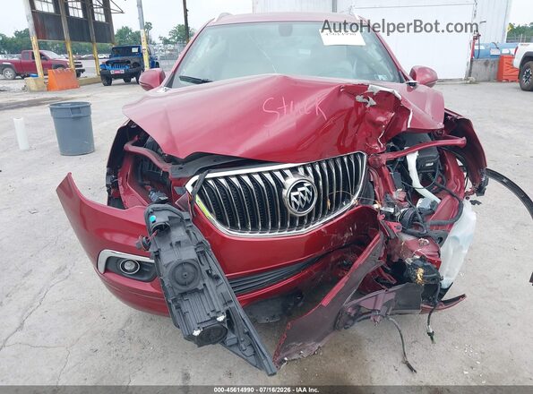 LRBFXDSA7HD063117 2017 BUICK ENVISION Red Դիմացի տեսք