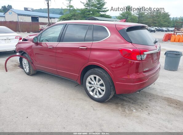 LRBFXDSA7HD063117 2017 BUICK ENVISION Red Հետևի ձախ
