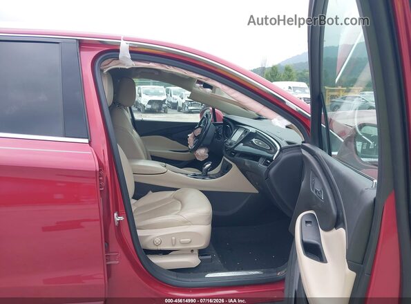 LRBFXDSA7HD063117 2017 BUICK ENVISION Red Սալոնի դիմացի տեսք