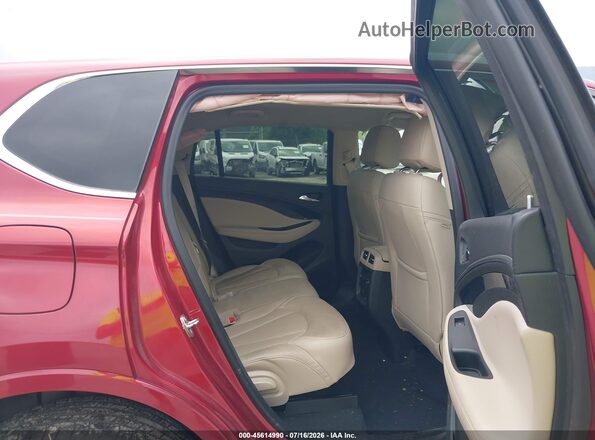 LRBFXDSA7HD063117 2017 BUICK ENVISION Red VIN կոդի պիտակի տեսք