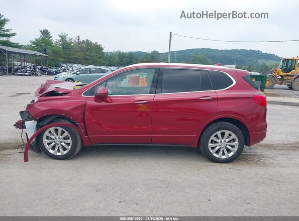 LRBFXDSA7HD063117 2017 BUICK ENVISION Red 