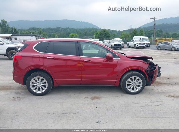 LRBFXDSA7HD063117 2017 BUICK ENVISION Red Սալոնի 360 աստիճան տեսք