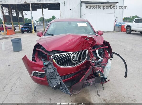 LRBFXDSA7HD063117 2017 BUICK ENVISION Red Սալոնի հետևի տեսք