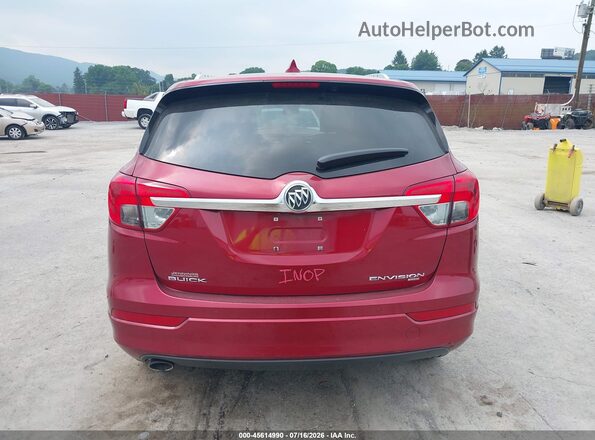 LRBFXDSA7HD063117 2017 BUICK ENVISION Red 