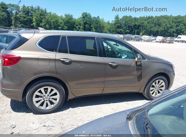 LRBFXDSA7HD092665 2017 BUICK ENVISION Brown უკანა სალონის ხედი