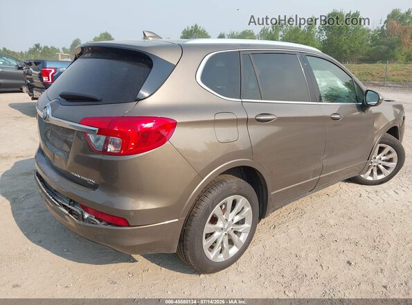 LRBFXDSA7HD162763 2017 BUICK ENVISION Gray Trasero derecho
