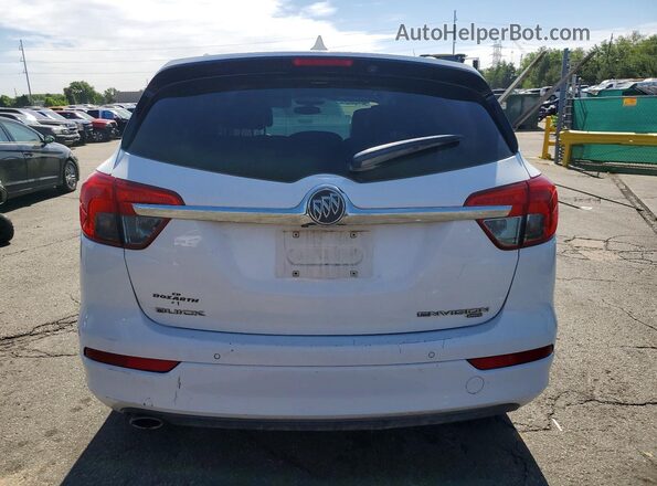 LRBFXDSA8HD103754 2017 BUICK ENVISION White Вид ззаду
