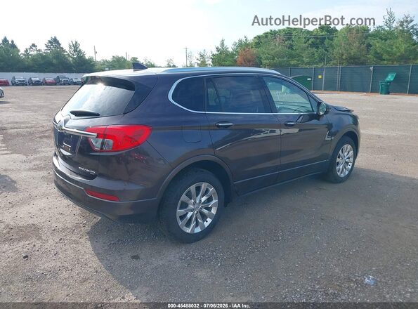 LRBFXDSA8HD199966 2017 BUICK ENVISION Burgundy Tył prawy
