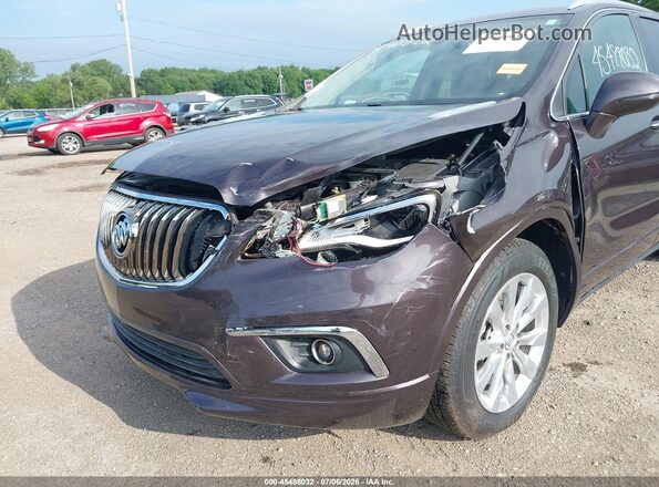 LRBFXDSA8HD199966 2017 BUICK ENVISION Burgundy Widok z przodu