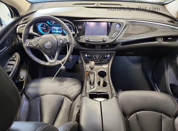LRBFXDSA9HD080243 2017 BUICK ENVISION Black Vista del salpicadero