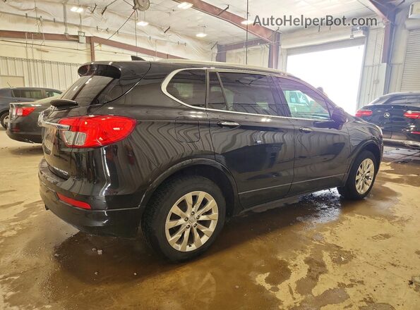 LRBFXDSA9HD080243 2017 BUICK ENVISION Black Trasero derecho