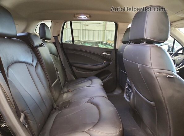 LRBFXDSA9HD080243 2017 BUICK ENVISION Black Vista de los asientos traseros