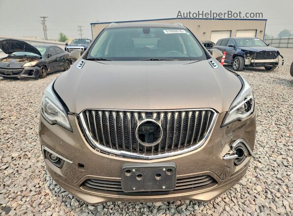 LRBFXDSA9HD095552 2017 BUICK ENVISION Brown Вид спереду