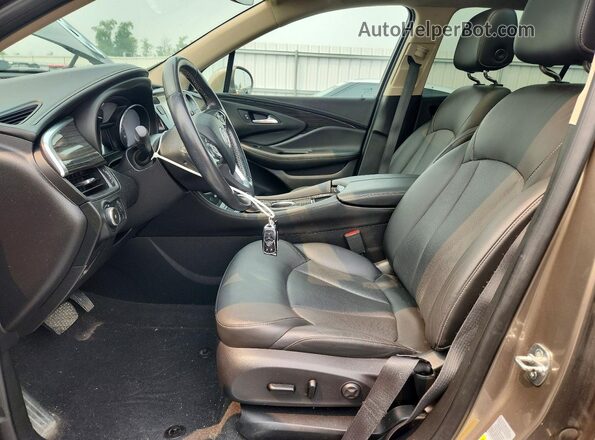 LRBFXDSA9HD095552 2017 BUICK ENVISION Brown Вид салону спереду