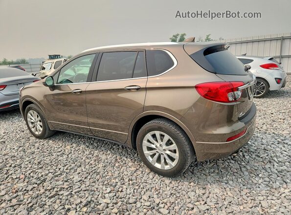 LRBFXDSA9HD095552 2017 BUICK ENVISION Brown Задня ліва чверть