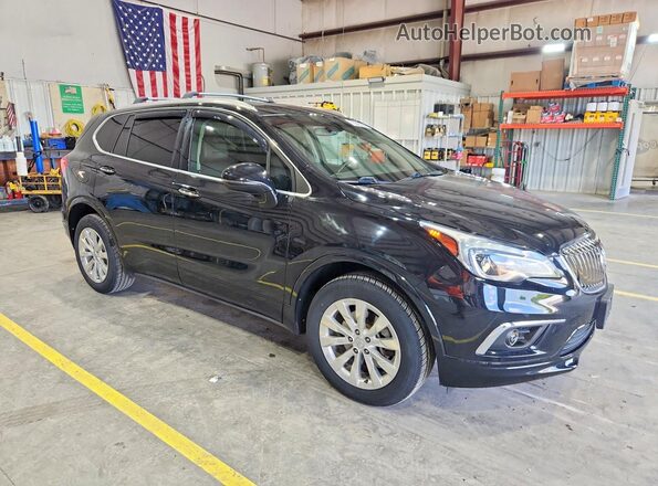 LRBFXDSAXHD153569 2017 BUICK ENVISION Black Przód prawy