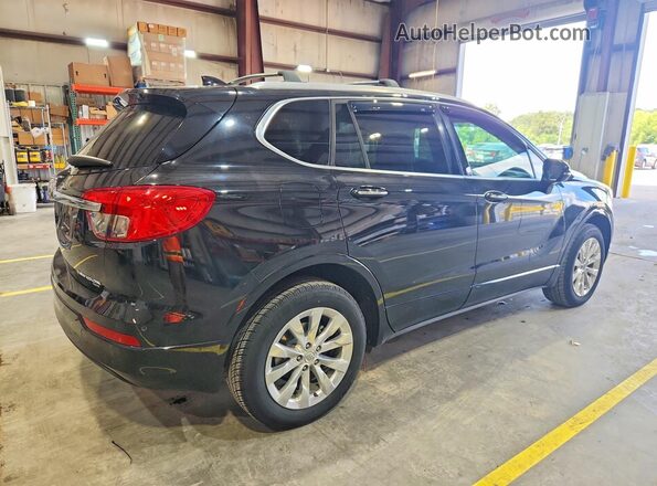 LRBFXDSAXHD153569 2017 BUICK ENVISION Black Tył prawy