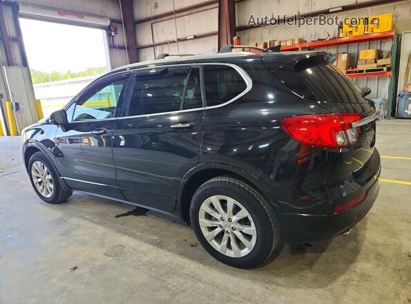 LRBFXDSAXHD153569 2017 BUICK ENVISION Black Tył lewy