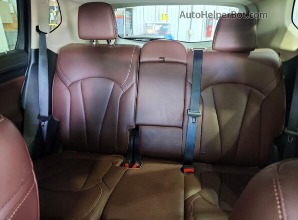 LRBFXDSAXHD153569 2017 BUICK ENVISION Black Widok tylnych siedzeń