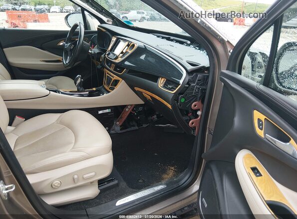LRBFXESX1GD216633 2016 BUICK ENVISION Brown წინა სალონის ხედი