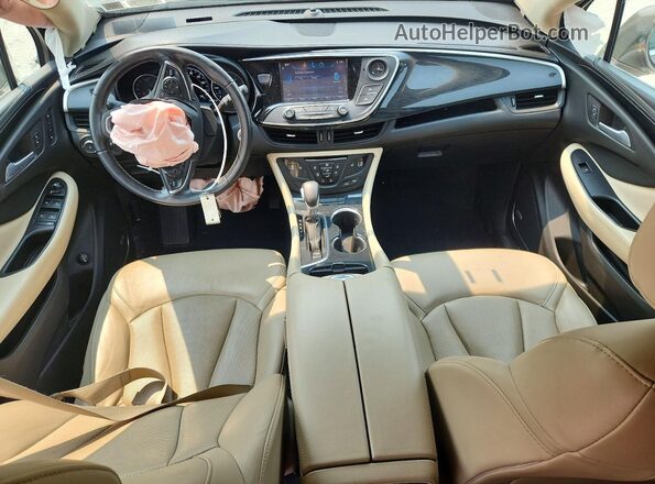 LRBFXESX3GD175020 2016 BUICK ENVISION Brown Widok deski rozdzielczej