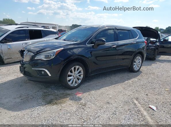 LRBFXESX3GD190228 2016 BUICK ENVISION Black Vista tres cuartos delantera izquierda