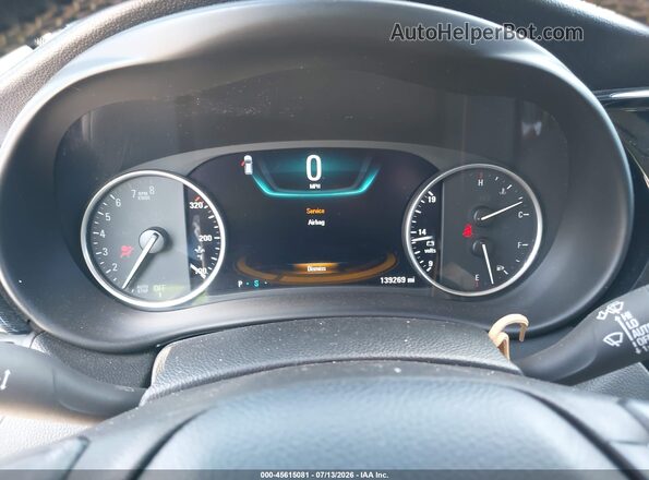 LRBFXESX3GD190228 2016 BUICK ENVISION Black Vista de los asientos traseros