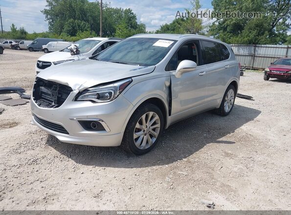 LRBFXESX3HD117510 2017 BUICK ENVISION Серебряный Передняя левая четверть