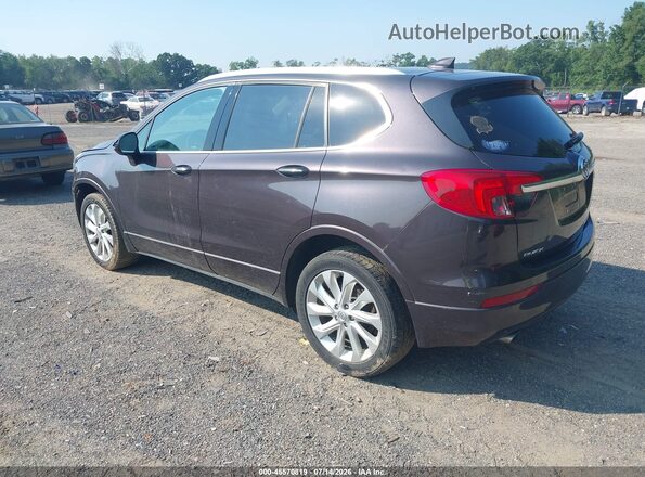 LRBFXESX3HD155187 2017 BUICK ENVISION Purple Trasero izquierdo