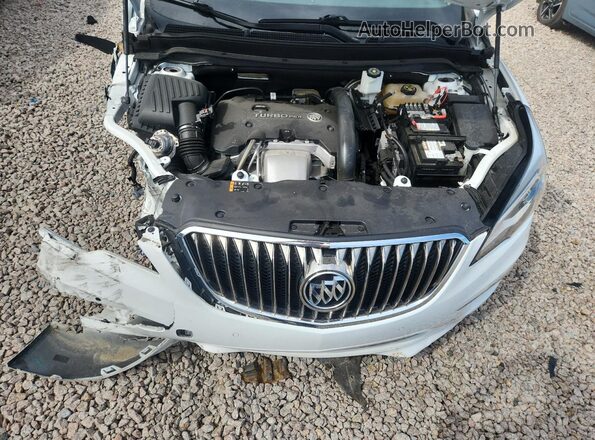 LRBFXESX4HD038248 2017 BUICK ENVISION White ძრავის განყოფილების ხედი