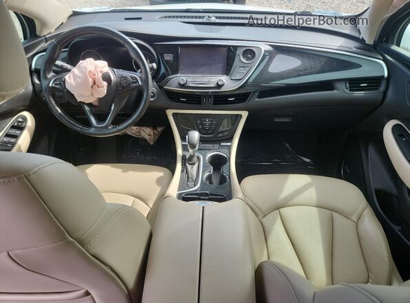 LRBFXESX4HD038248 2017 BUICK ENVISION White წინა პანელის ხედი