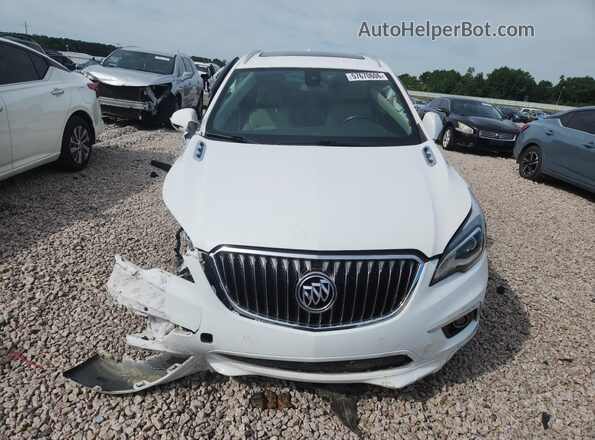 LRBFXESX4HD038248 2017 BUICK ENVISION White წინა ხედი