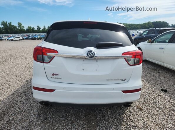 LRBFXESX4HD038248 2017 BUICK ENVISION White უკანა ხედი